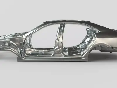 Car Frame 3D model