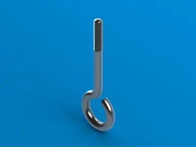 Eye foundation bolt Free 3D model
