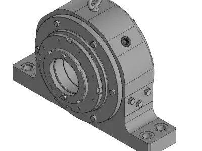 Bearing support 22326KEJW33C3 Free 3D model