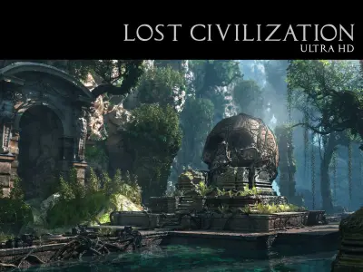 Lost Civilization - Ultra HD 3D model
