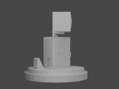 Cute Robot 3D print model