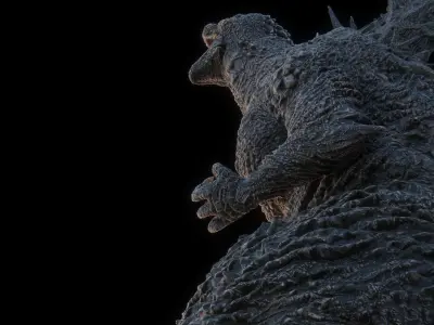 Godzilla Minus One Free 3D model