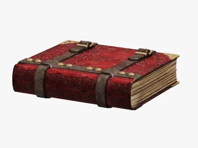 Sacred Tree Book 3D model