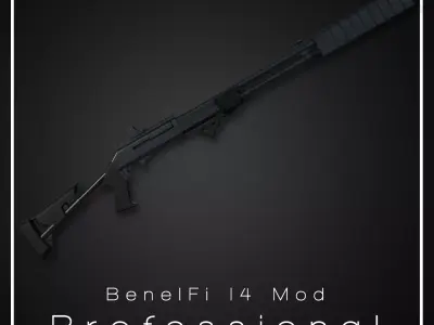 BenelFi I4 Mod Professional 3D model
