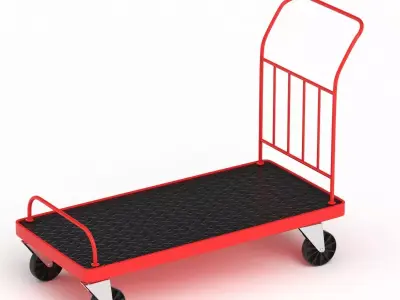 Roller Handcart  3D model