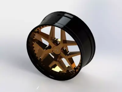 Cast rim NICHE SPORT SERIES VICE - M227 3D model