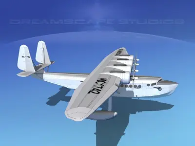 Sikorsky S-42 Pan American 3D model