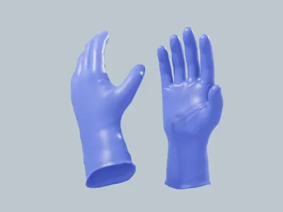 HAND Glove 3D 3D model