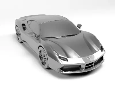 Ferrari car 3D print model