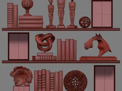 Decor Set 63 3D model