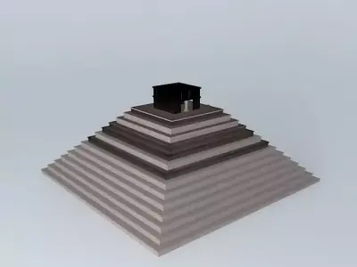 Incan temple Free 3D model