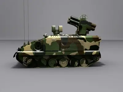Alvis Stormer Low-poly 3D model purchase