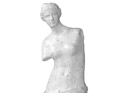 Aphrodite Statue 3D model