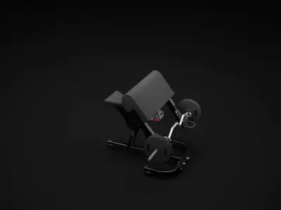 Scott Bench 3D model