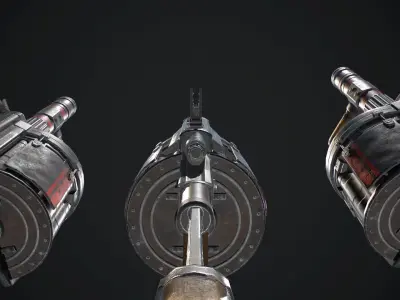 MGL 190 Low-poly 3D model