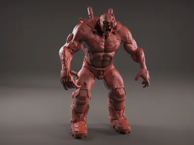 Sci-Fi Characters  Part 2 3D Model Pack purchase