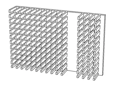 Graphics Card Cooling Heatsink Low-poly 3D model