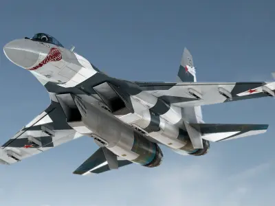 Su-35 Super Flanker 3D model purchase