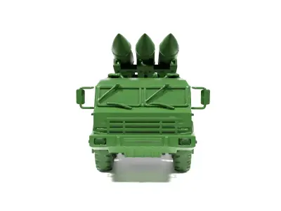 Missile launcher 3D print model