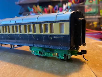 OO Hornby MK1 Coach Bogie NEM Socket to fit older Hornby Coaches 3D print model