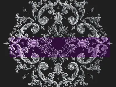 decorative plaster vol 3 Low-poly 3D model