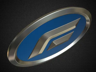 foday logo 3D model