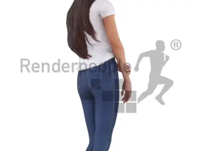 Yasmin Animated 002 Standing