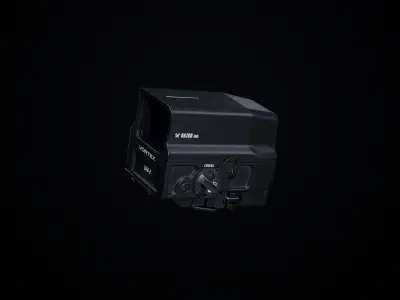 Razor UH-1 Holo PBR Low-poly 3D model