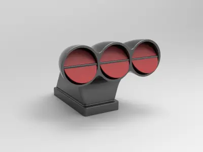 Air intake 3D model