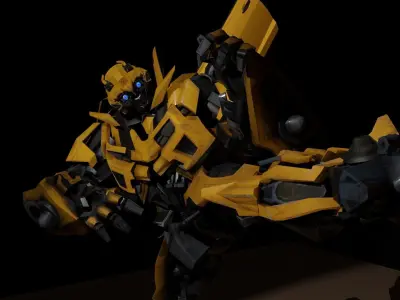 Bumblebee Transformer 3D model