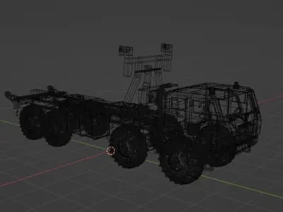 Ashok - Container Transport 3D model