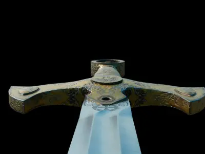 Sword of the Templars 3D model