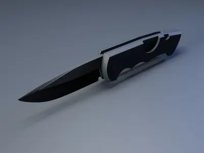 knife 3d model 3D model