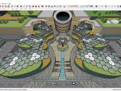 Sketchup Complex C8 3D model