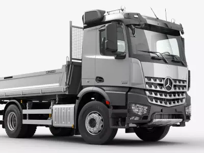 Mercedes Arocs 4X2 Dump Truck 3D model