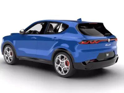 Alfa Romeo Tonale 2023 3d model 3D model