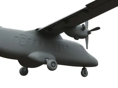 IPTN N219 Nurtanio 3D print model
