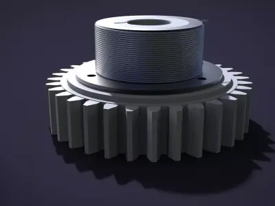 Gear Free 3D model from CGTrader