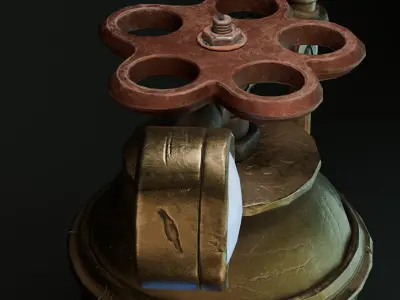 Granade Low-Poly  Low-poly 3D model
