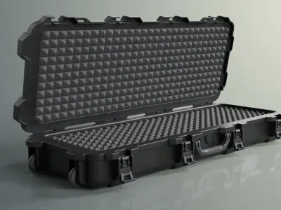 Rifle Case Box Free 3D model