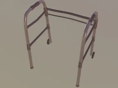 Wheeled Walker 3D model