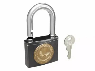 Padlock  3D model