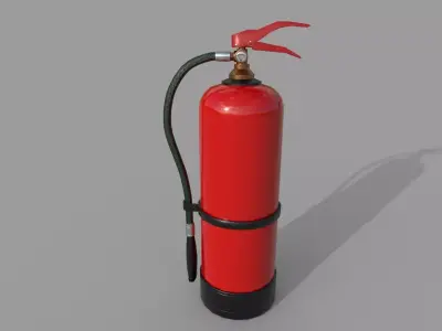 Fire Extinguisher Low-poly 3D model 23