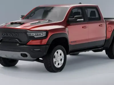 RAM 1500 TRX 2021 3D model