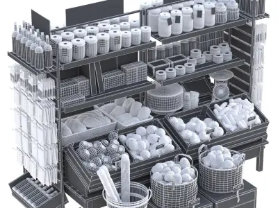 Market Place 7 3D model