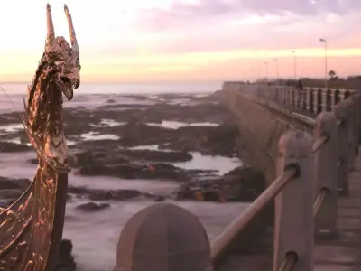 Viking Boat dragon bust 3D model