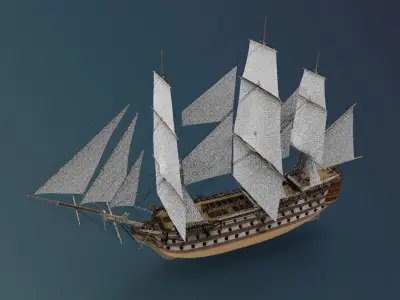 HMS Victory 3D model