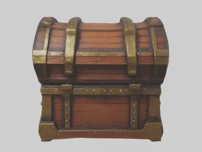 Treasure Chest Model 3D model
