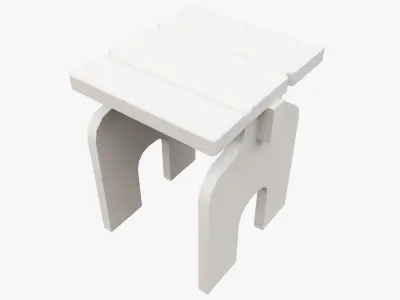 Medieval Rustic Low-poly 3D model