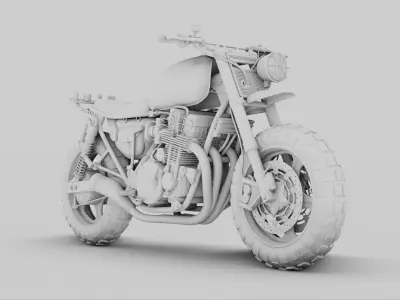 Daryl Dixon Bike The Walking dead   3D model